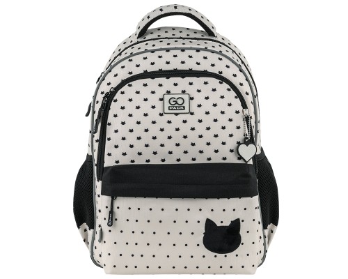 Рюкзак шкільний GoPack Education 182M Cat Style (GO25-182M-1)