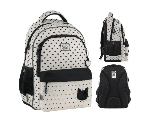 Рюкзак шкільний GoPack Education 182M Cat Style (GO25-182M-1)