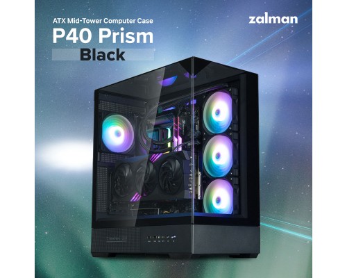 Корпус Zalman P40 Prism (P40PRISMBLACK)