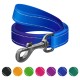 Повідок для собак WAUDOG Nylon Mono світловідбивний, S, Ш 15 мм, Д 200 см, синій (463512)