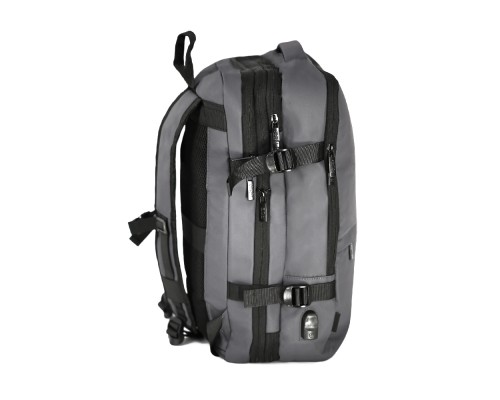 Рюкзак туристичний NikiBo Journey 20-30л сірий (30012505-07)