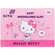 Пластилін Kite Hello Kitty восковий, 12 кольорів, 240 г (HK25-1086)