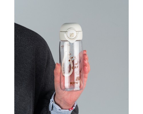 Поїльник-непроливайка Kite 480 мл, біла (K25-1236-1)