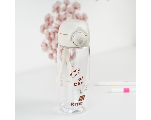 Поїльник-непроливайка Kite 480 мл, біла (K25-1236-1)