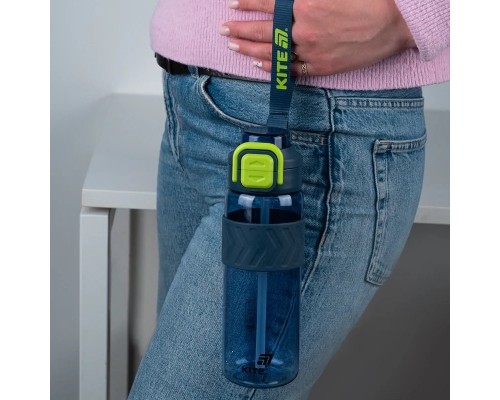 Поїльник-непроливайка Kite 800 мл, синьо-зелена (K25-1234-2)