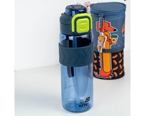 Поїльник-непроливайка Kite 800 мл, синьо-зелена (K25-1234-2)