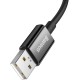 Дата кабель USB 2.0 AM to USB-C 1.0m Superior Fast Charging 60W black Baseus (CAYS000901)