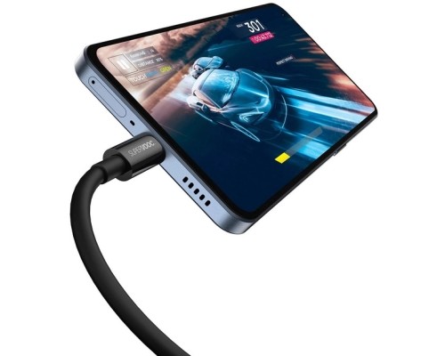 Дата кабель USB 2.0 AM to USB-C 1.0m Superior Fast Charging 60W black Baseus (CAYS000901)