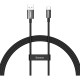 Дата кабель USB 2.0 AM to USB-C 1.0m Superior Fast Charging 60W black Baseus (CAYS000901)