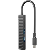 Концентратор XO USB-C 4-in-1 порти XO HUB014B.black (HUB014B.black)