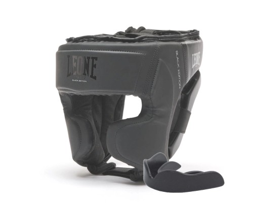 Боксерський шолом Leone CS435 BLACK Edition M (CS435_Black_M)