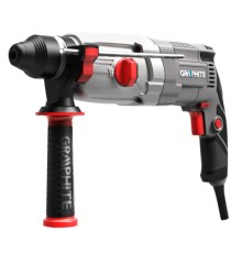 Перфоратор Graphite SDS-plus, 800Вт, 2.8Дж, кейс 3.28кг (58G538)