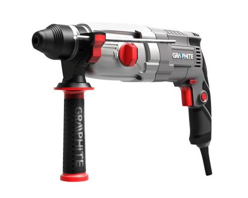 Перфоратор Graphite SDS-plus, 800Вт, 2.8Дж, кейс 3.28кг (58G538)