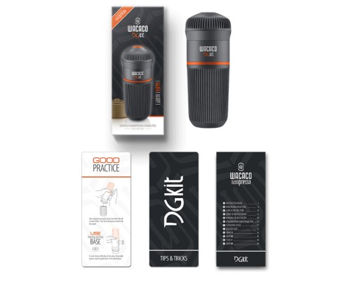 Аксесуар для кемпінгової кавоварки Wacaco Nanopresso DG Kit, резервуар 140мл, чашка, адаптер для капсул (DG_KIT)