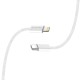 Дата кабель USB-C to Lightning 2.0m PD 27W braided gray ColorWay (CW-CBPDCL068-GR)