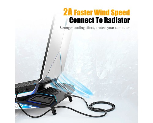 Дата кабель USB 3.0 AM/AM 2.0m 5Gbps black Essager (EXCAA-YTD01)