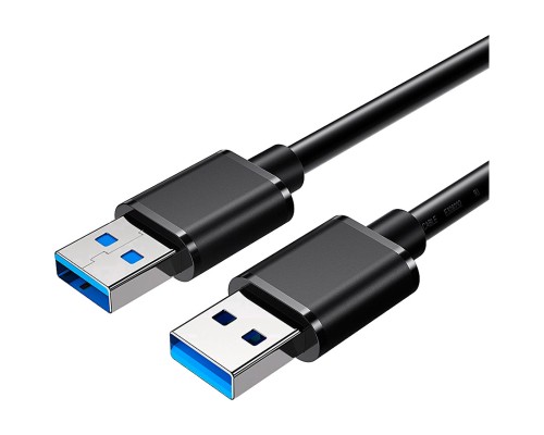 Дата кабель USB 3.0 AM/AM 2.0m 5Gbps black Essager (EXCAA-YTD01)