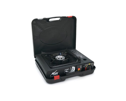 Портативна газова плитка Voltronic MAX-664 під газові балони бутан та пропан-бутан (MAX-66)