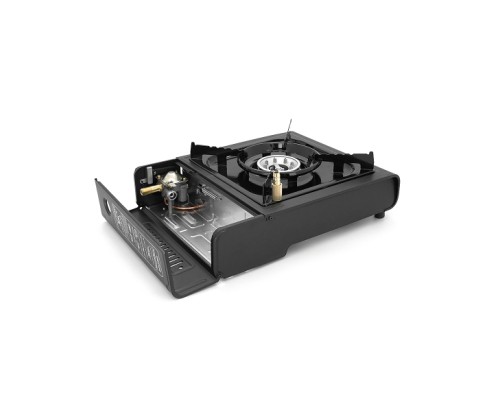 Портативна газова плитка Voltronic MAX-664 під газові балони бутан та пропан-бутан (MAX-66)