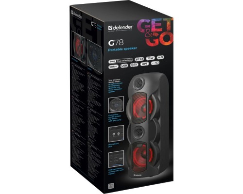 Акустична система Defender G78 Black (65178)