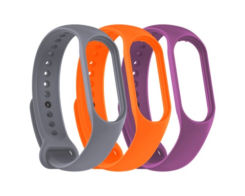 Ремінець до фітнес браслета Armorstandart комплект 3шт Xiaomi Mi Band 4/3 Beat (ARM87029)