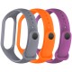 Ремінець до фітнес браслета Armorstandart комплект 3шт Xiaomi Mi Band 4/3 Beat (ARM87029)