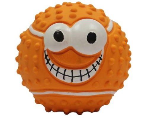 Іграшка для собак MISOKO&CO Тенісний м'ячик помаранчевий 7.5 см (BEIRJ00914)