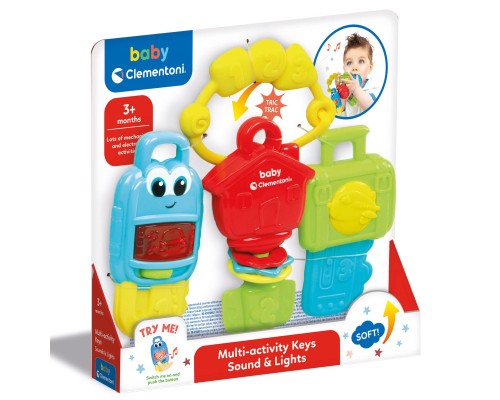 Брязкальце Clementoni Multi-activity Keys New (17914)