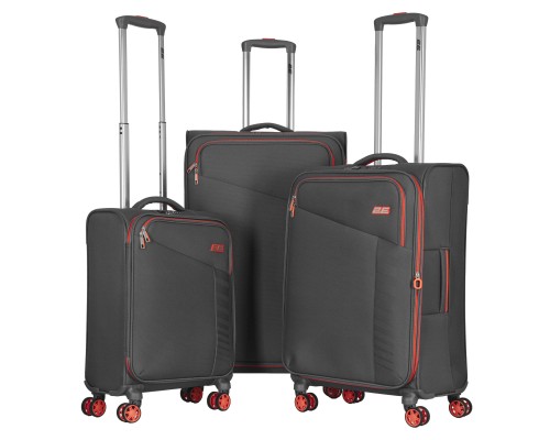 Набір валіз 2E Trek (L+M+S), сірі (2E-SPE-TREK-SET6-GR)