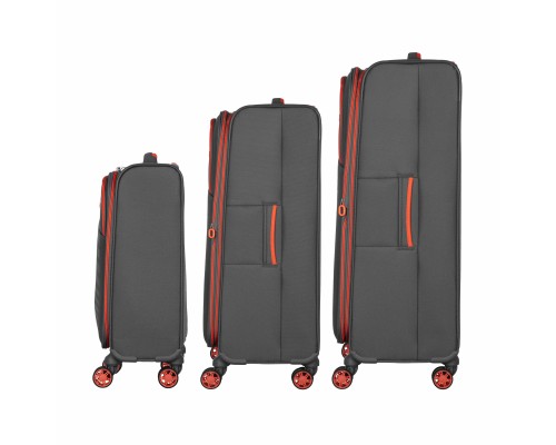 Набір валіз 2E Trek (L+M+S), сірі (2E-SPE-TREK-SET6-GR)