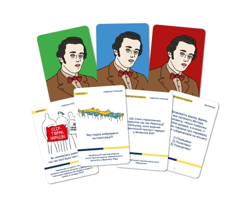 Настільна гра Orner Шевченко питає. Гра про Незалежну Україну (укр.) (2112)