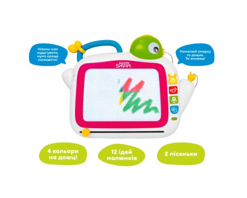 Розвиваюча іграшка Kiddi Smart Магнітна дошка - Музичні барви (DM909-UA)