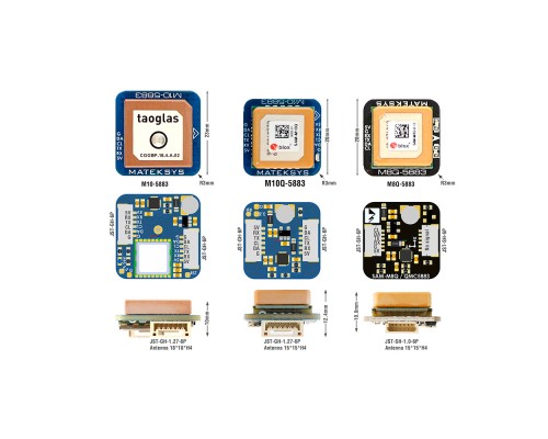 GPS модуль для дрона MATEK M10Q-5883 GNSS + Compass (M10Q5883)