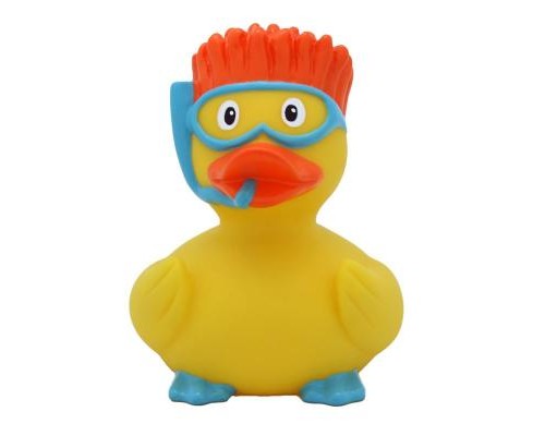 Іграшка для ванної Funny Ducks Аквалангистка утка (L1864)