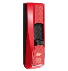 USB флеш накопичувач Silicon Power 64Gb Blaze B50 Red USB 3.0 (SP064GBUF3B50V1R)