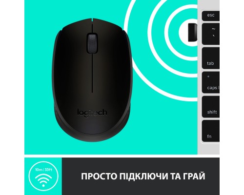 Мишка Logitech M170 Grey (910-004642)