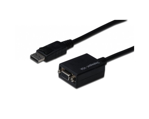 Перехідник DisplayPort to VGA Digitus (AK-340403-001-S)