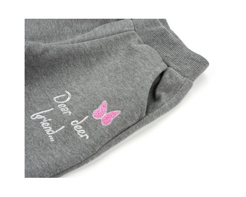 Набір дитячого одягу Breeze с олененком (11449-80G-pink)