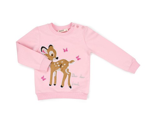 Набір дитячого одягу Breeze с олененком (11449-80G-pink)
