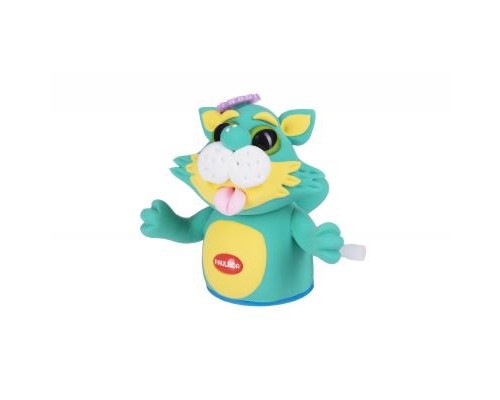 Набір для творчості Paulinda Super Dough Circle Baby Кот заводной механизм, зеленый (PL-081177-3)