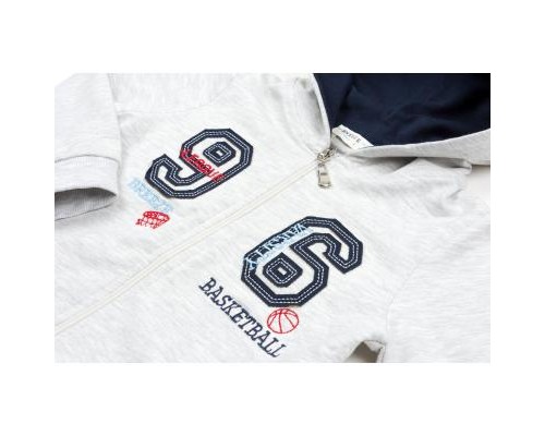 Спортивний костюм дитячий Breeze BASKETBALL 96 (13000-86B-gray)