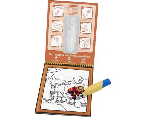Набір для творчості Melissa&Doug Чарівна водна розмальовка Транспорт (MD15375) Набір для творчості Melissa&Doug Чарівна водна розмальовка Транспорт (MD15375)