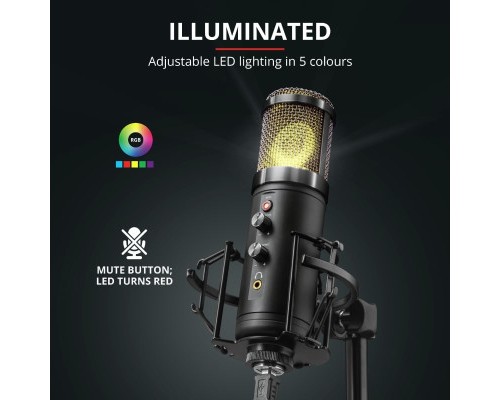 Мікрофон Trust GXT 256 Exxo USB Streaming Microphone (23510)