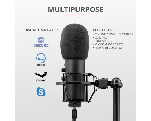 Мікрофон Trust GXT 256 Exxo USB Streaming Microphone (23510)