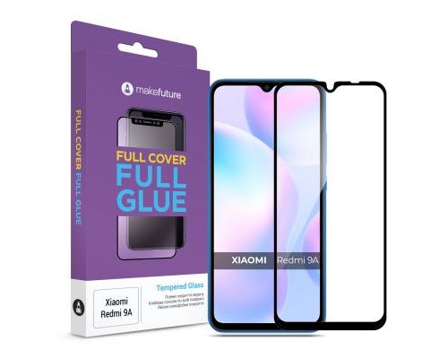 Скло захисне MakeFuture Xiaomi Redmi 9A Full Cover Full Glue (MGF-XR9A) Скло захисне MakeFuture Xiaomi Redmi 9A Full Cover Full Glue (MGF-XR9A)