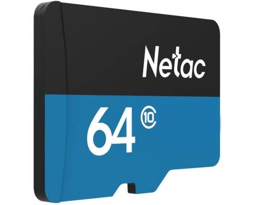 Карта пам'яті Netac 64GB microSD class 10 UHS-I U1 (NT02P500STN-064G-S)