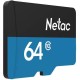 Карта пам'яті Netac 64GB microSD class 10 UHS-I U1 (NT02P500STN-064G-S)