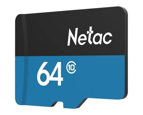 Карта пам'яті Netac 64GB microSD class 10 UHS-I U1 (NT02P500STN-064G-S)