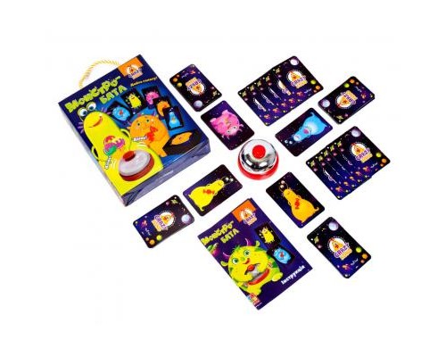 Настільна гра Vladi Toys зі дзвіночком Монстро-баттл (укр) (VT8010-04)