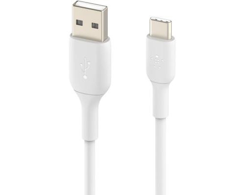 Дата кабель USB 2.0 AM to Type-C 2.0m PVC white Belkin (CAB001BT2MWH)